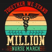 Together We Stand Million Nurse March Baby Bodysuit thumb 2