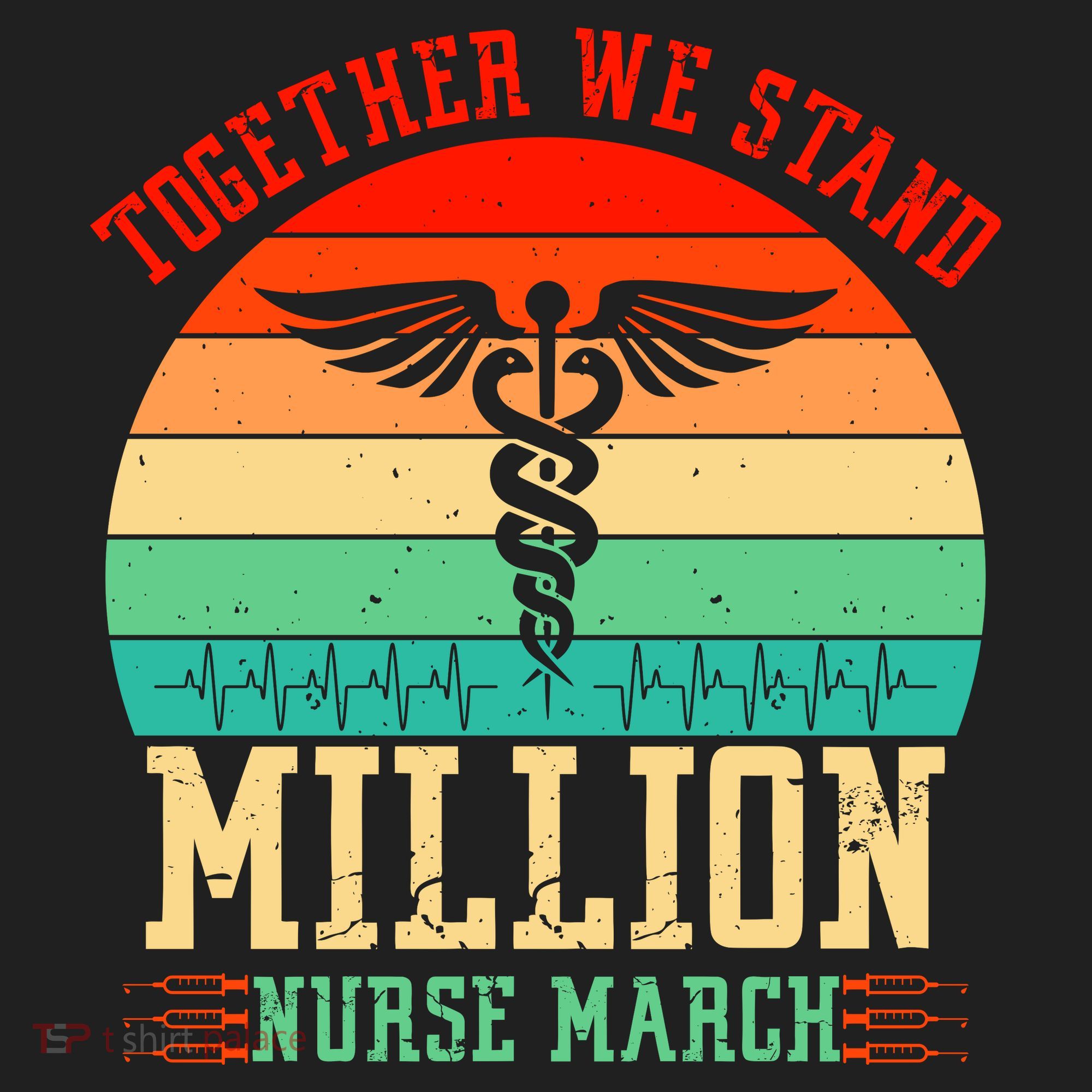 Together We Stand Million Nurse March Hat
