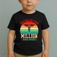 Together We Stand Million Nurse March Toddler T-Shirt thumb 2