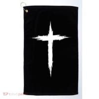 The Way The Truth The Life John 3:16 Front And Back Golf Towel thumb 0
