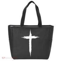 The Way The Truth The Life John 3:16 Front And Back Tote Bag thumb 0