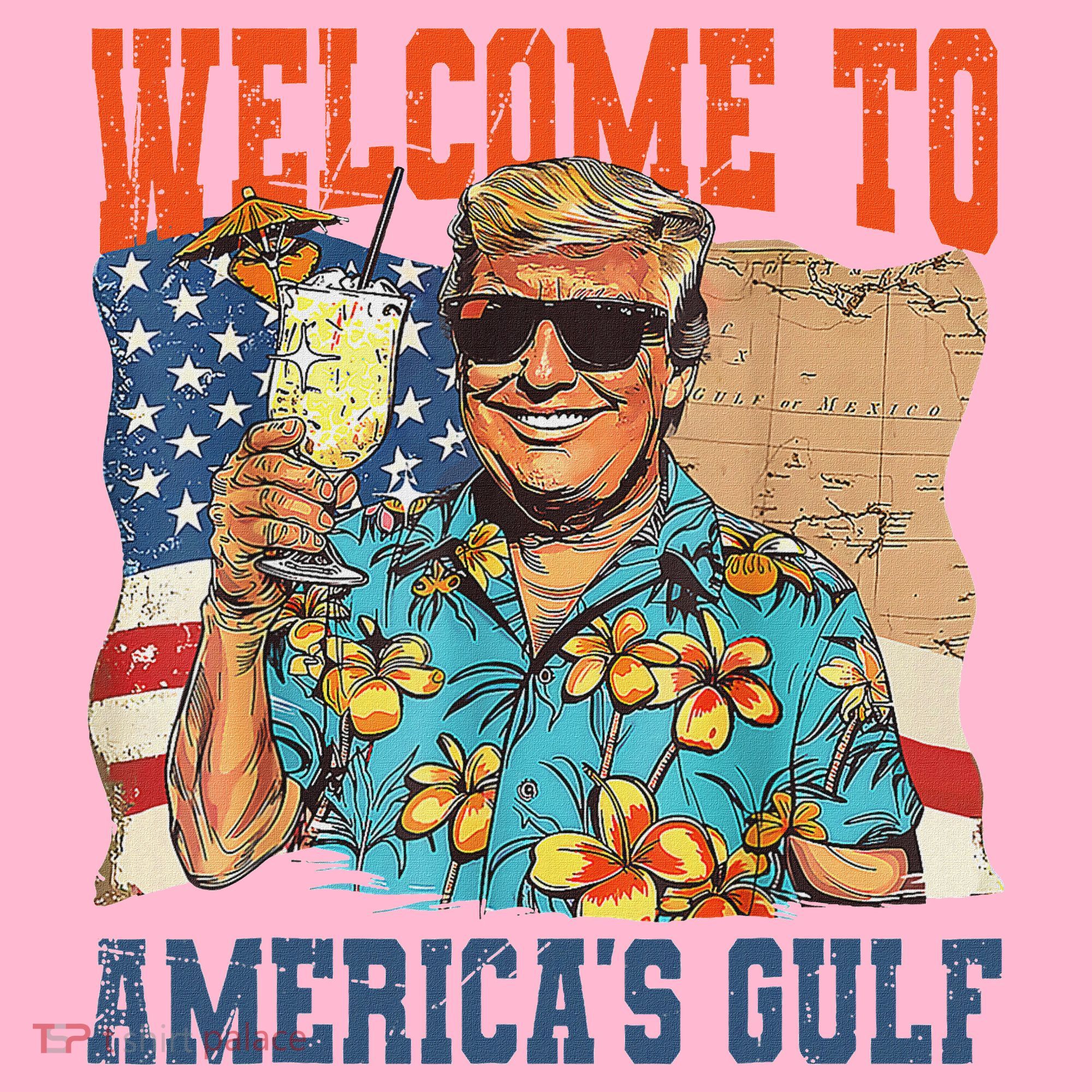 Trump Welcome To AmericaS Gulf Mexico Hoodie