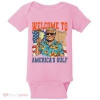 Trump Welcome To AmericaS Gulf Mexico Baby Bodysuit thumb 0