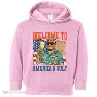 Trump Welcome To AmericaS Gulf Mexico Toddler Hoodie thumb 0