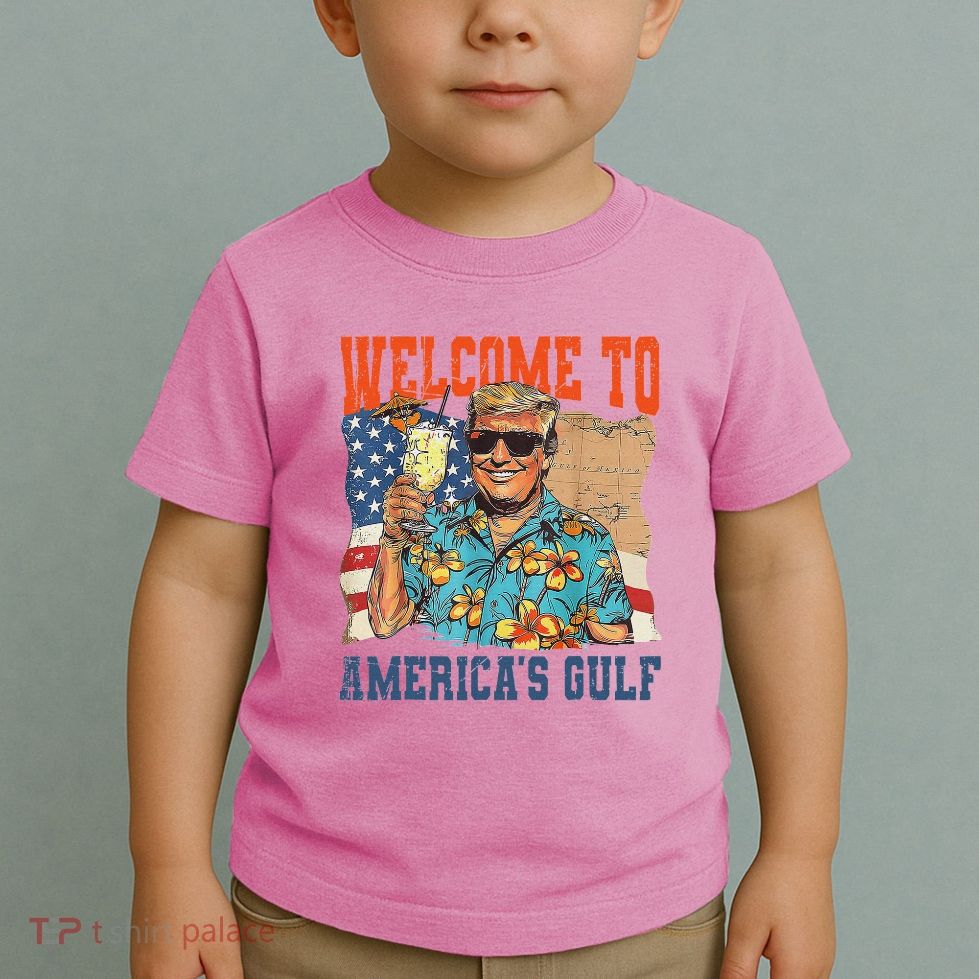 Trump Welcome To AmericaS Gulf Mexico Toddler T-Shirt