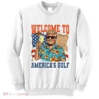 Trump Welcome To AmericaS Gulf Mexico Sweatshirt thumb 0