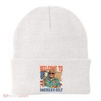 Trump Welcome To AmericaS Gulf Mexico Beanie thumb 0
