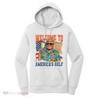 Trump Welcome To AmericaS Gulf Mexico Women's Hoodie thumb 0