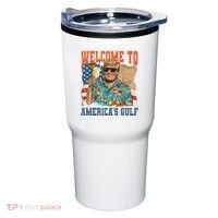Trump Welcome To AmericaS Gulf Mexico Tumbler thumb 0