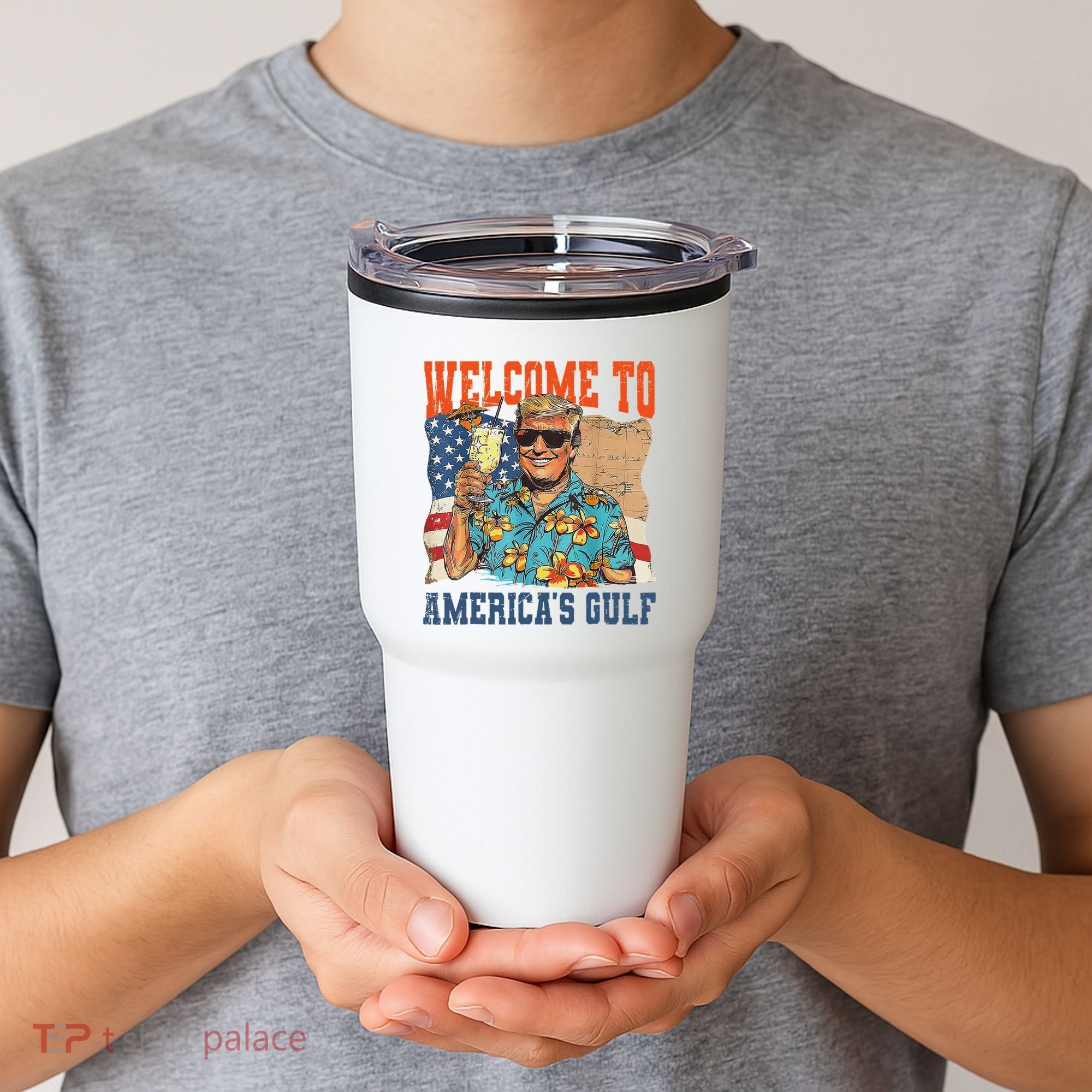 Trump Welcome To AmericaS Gulf Mexico Tumbler
