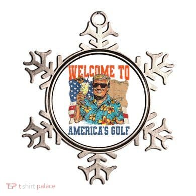 Trump Welcome To AmericaS Gulf Mexico Ornament