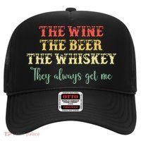 The Wine The Beer The Whiskey They Always Get Me Funny Hat thumb 0