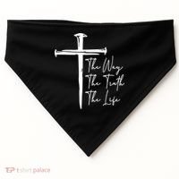 The Way The Truth The Life USA-Made Doggie Bandana thumb 0