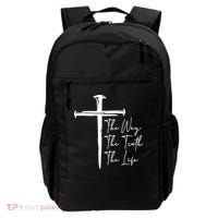 The Way The Truth The Life Backpack thumb 0