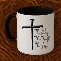 The Way The Truth The Life Coffee Mug thumb 2