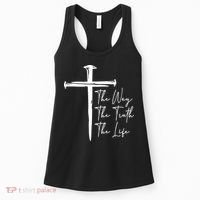 The Way The Truth The Life Women's Tank Top thumb 0