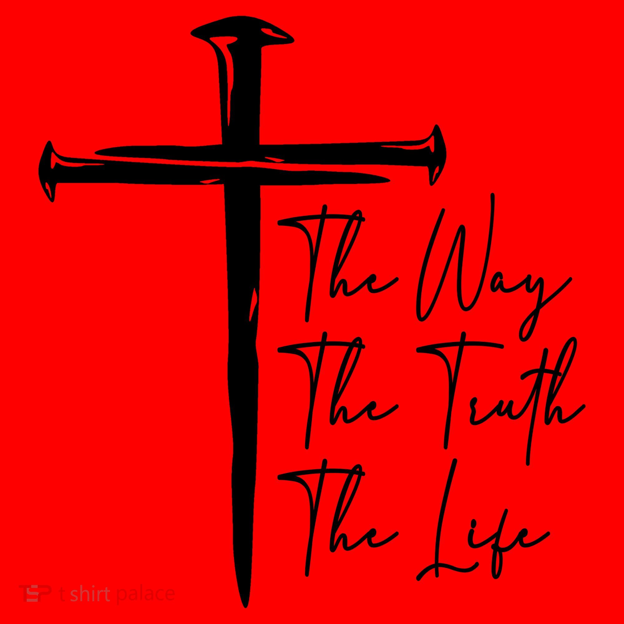The Way The Truth The Life Santa Hat