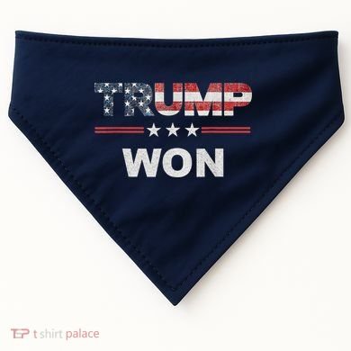 Trump Won USA-Made Doggie Bandana