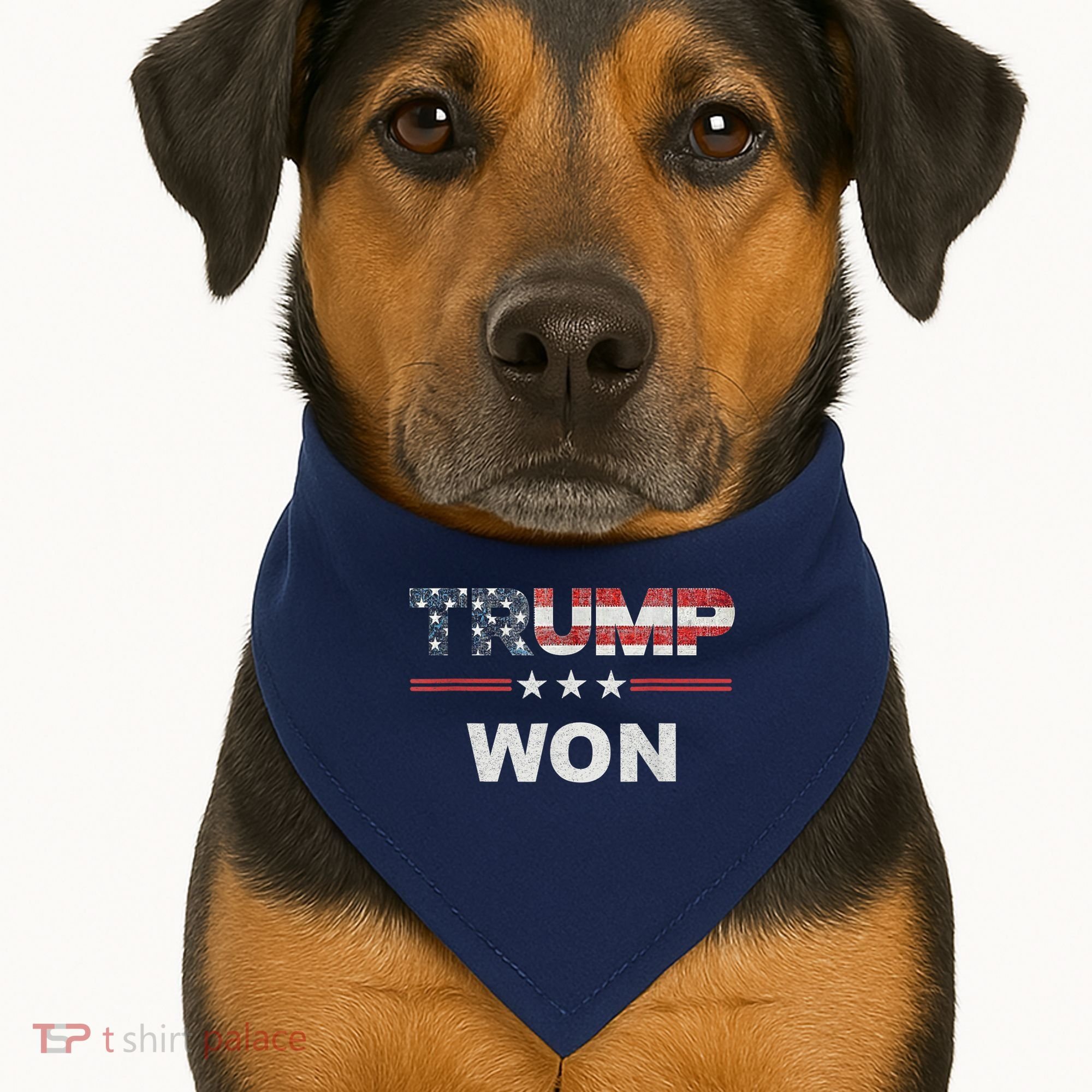 Trump Won USA-Made Doggie Bandana