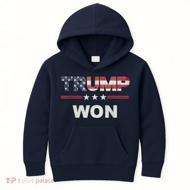 Trump Won Kids Hoodie