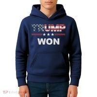 Trump Won Kids Hoodie thumb 4