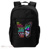 They Whispered To Her You Cannot Withstand The Storm Backpack thumb 0
