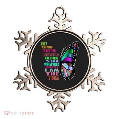They Whispered To Her You Cannot Withstand The Storm Ornament