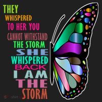 They Whispered To Her You Cannot Withstand The Storm Hat thumb 2