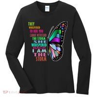 They Whispered To Her You Cannot Withstand The Storm Women's Long Sleeve Shirt thumb 0