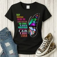 They Whispered To Her You Cannot Withstand The Storm Women's T-Shirt thumb 3