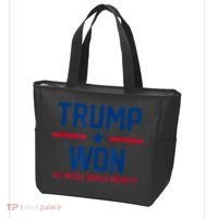 Trump Won The Whole World Knows It Tote Bag thumb 3
