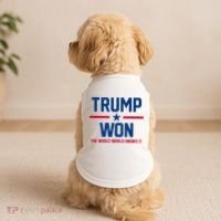 Trump Won The Whole World Knows It Doggie Tank thumb 2