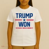 Trump Won The Whole World Knows It T-Shirt thumb 4