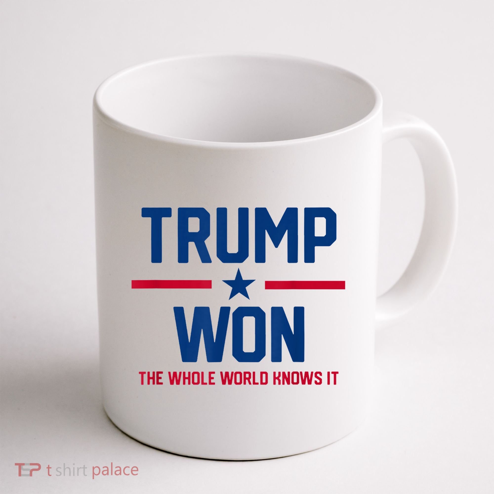 Trump Won The Whole World Knows It Coffee Mug