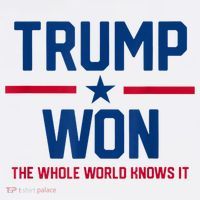 Trump Won The Whole World Knows It Women's Tank Top thumb 5