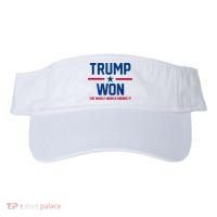 Trump Won The Whole World Knows It Visor thumb 0