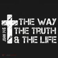 The Way Truth Life John 14 6 Bible Verse Christian Faith Women's Hoodie thumb 2