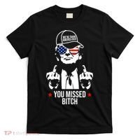 Trump Were Taking America Back You Missed Bitch Funny T-Shirt thumb 0