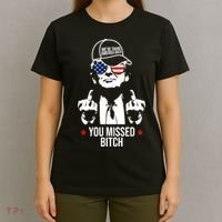 Trump Were Taking America Back You Missed Bitch Funny T-Shirt thumb 4