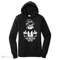 Trump Were Taking America Back You Missed Bitch Funny Women's Hoodie thumb 0