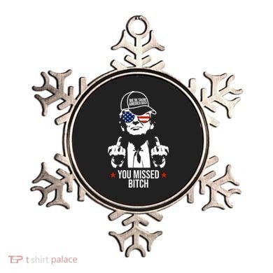 Trump Were Taking America Back You Missed Bitch Funny Ornament
