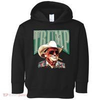 Trump Western Trump Cowboy Make America Great Trump Daddy Toddler Hoodie thumb 0