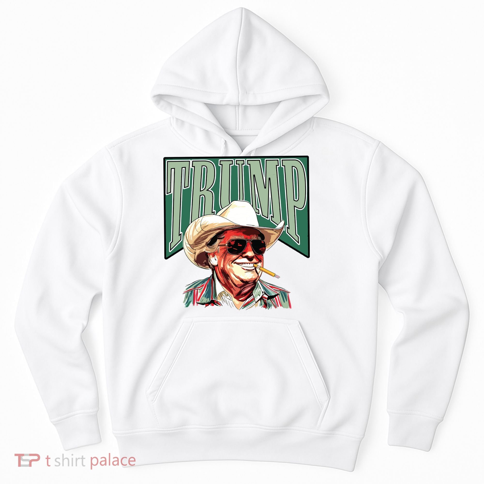 Trump Western Trump Cowboy Make America Great Trump Daddy Hoodie