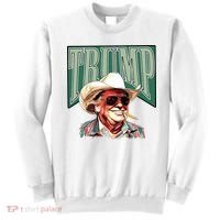 Trump Western Trump Cowboy Make America Great Trump Daddy Sweatshirt thumb 0
