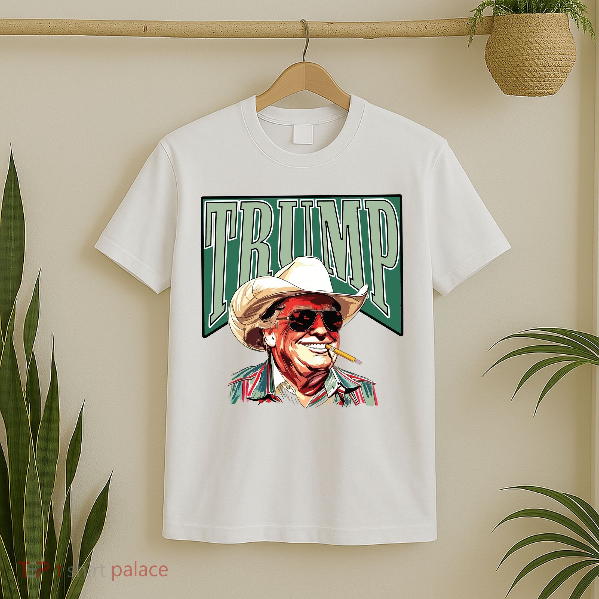 Trump Western Trump Cowboy Make America Great Trump Daddy T-Shirt