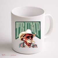 Trump Western Trump Cowboy Make America Great Trump Daddy Coffee Mug thumb 1