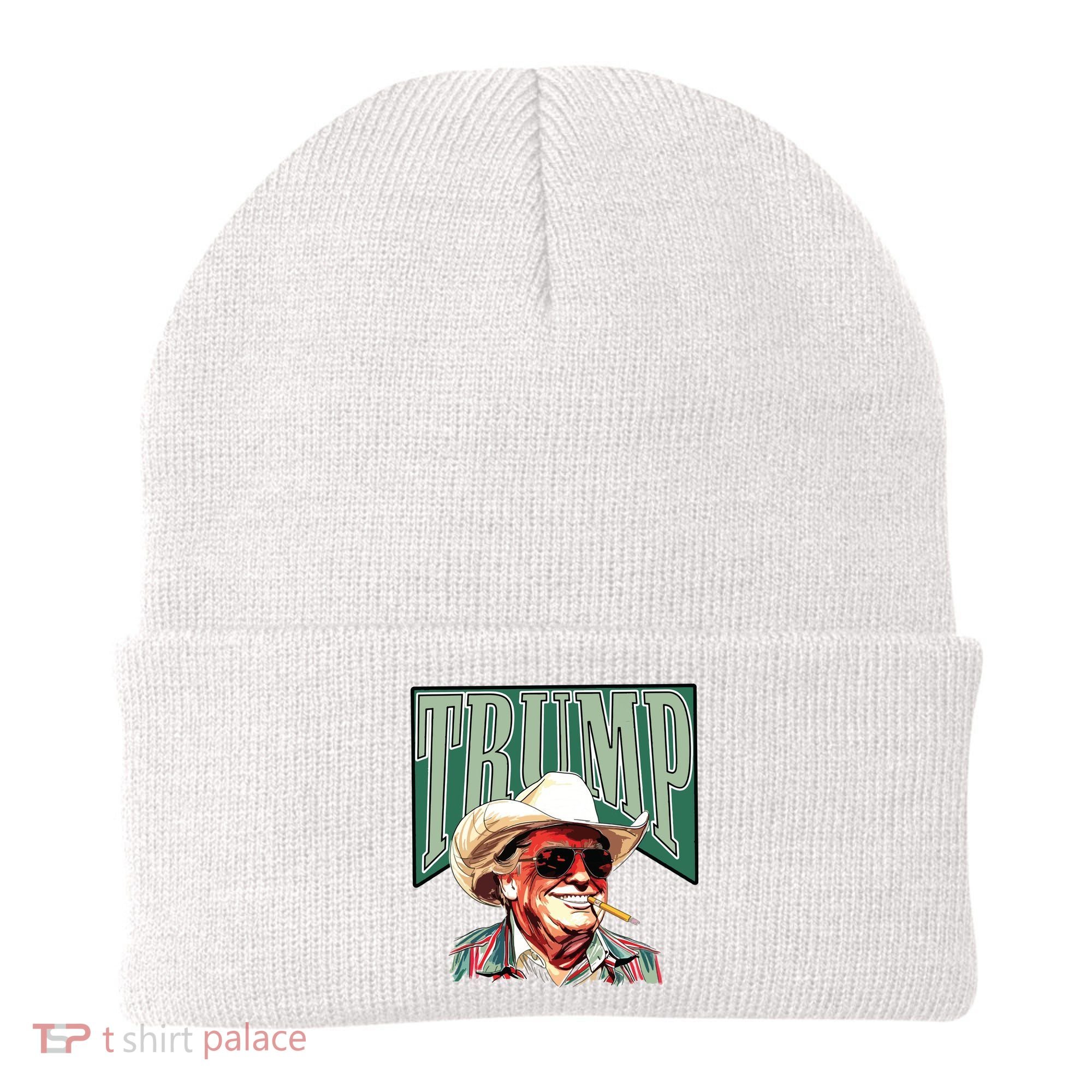 Trump Western Trump Cowboy Make America Great Trump Daddy Beanie