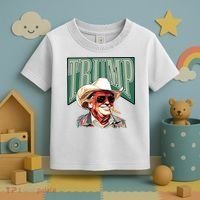 Trump Western Trump Cowboy Make America Great Trump Daddy Toddler T-Shirt thumb 3