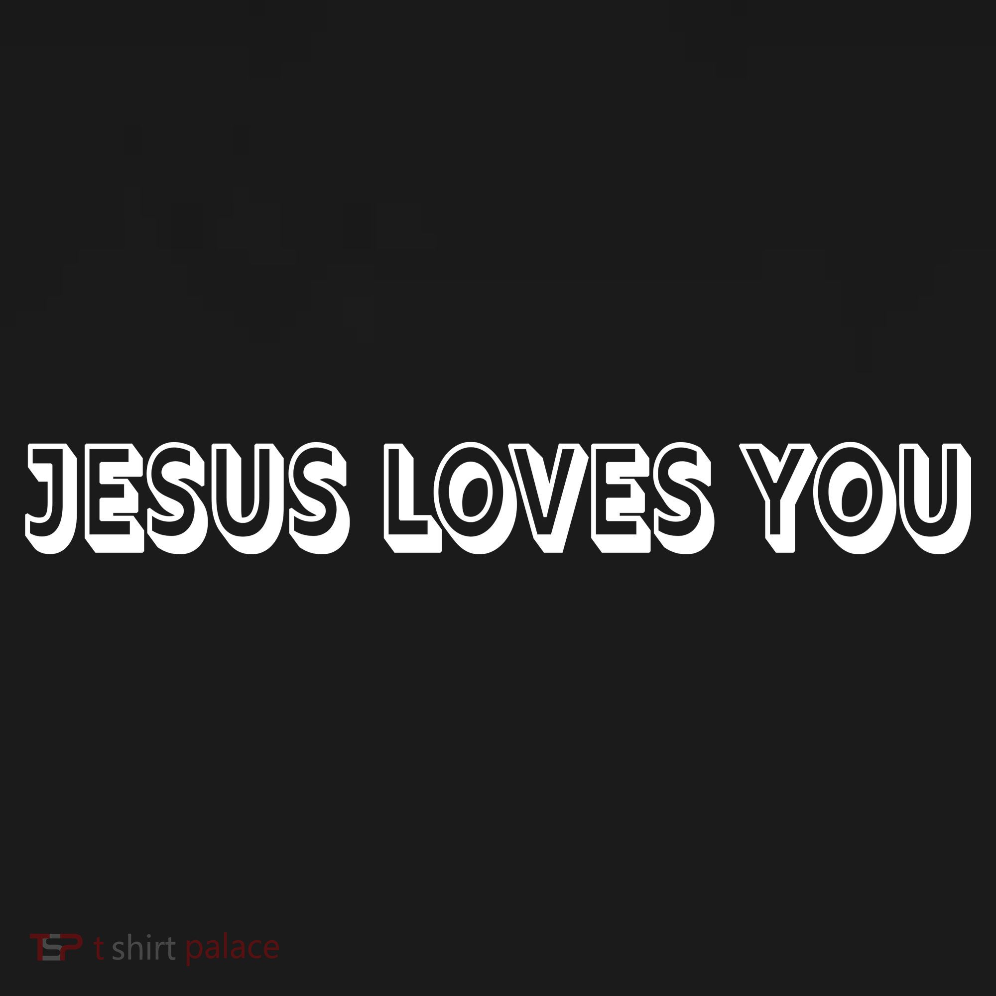 Top Words That Christians Say JESUS LOVES YOU Women's Hoodie