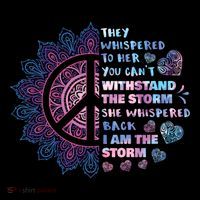 They Whispered To Her You CanT Withstand The Storm Coffee Mug thumb 5